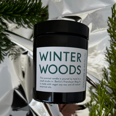 "Winter Woods" soy candle by Coudre Berlin