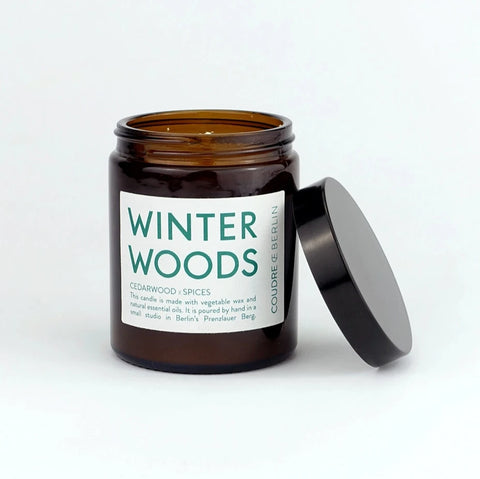 "Winter Woods" soy candle by Coudre Berlin